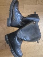 Richter Stiefel schwarz Leder Grösse 34 guter Zustand
