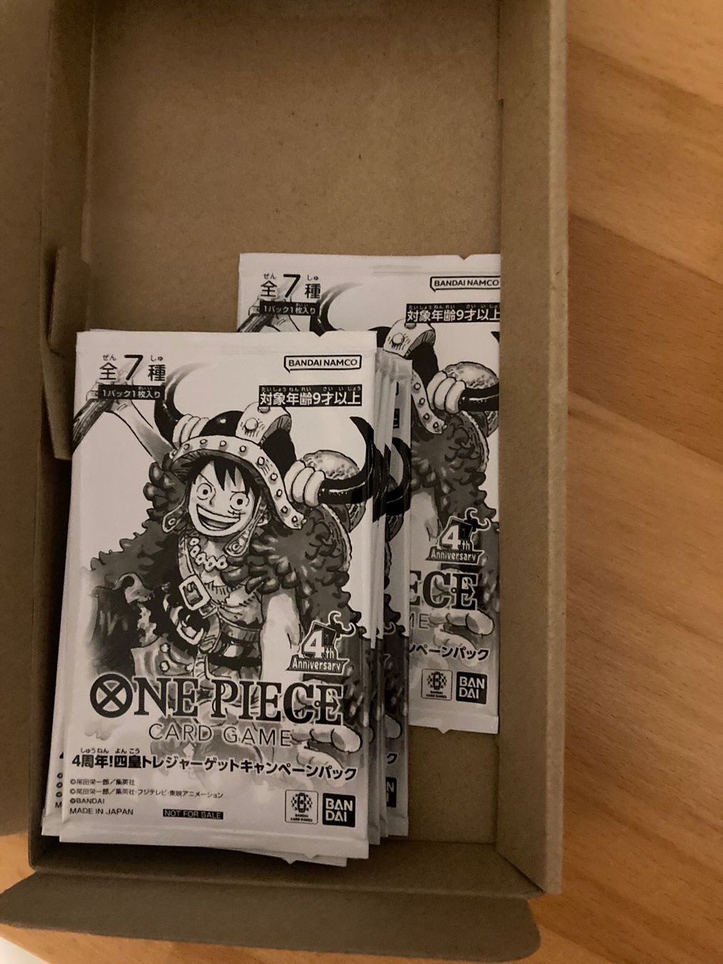 Bandai Cartes à collectionner: One Piece 4.th Anni. Treasure Campaign – Neuf avec emballage d'origine à lenzburg par dom_wc2x