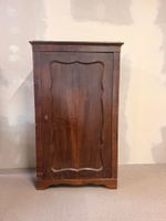 Antiker Biedermeier Schrank aus Holz mit Regalböden um 1930
