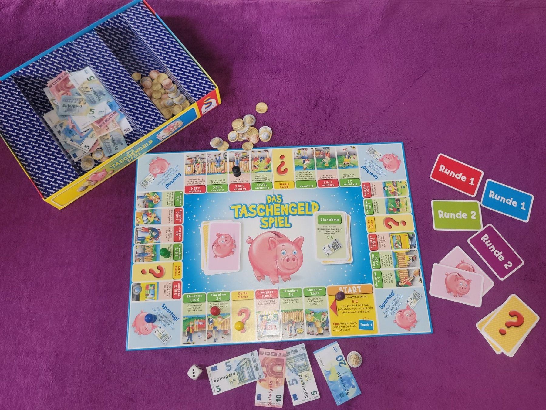 Giochi: Das Taschengeld Spiel von Schmidt Spiele – Usato da Müllheim Dorf venduto da Seeeule01 2