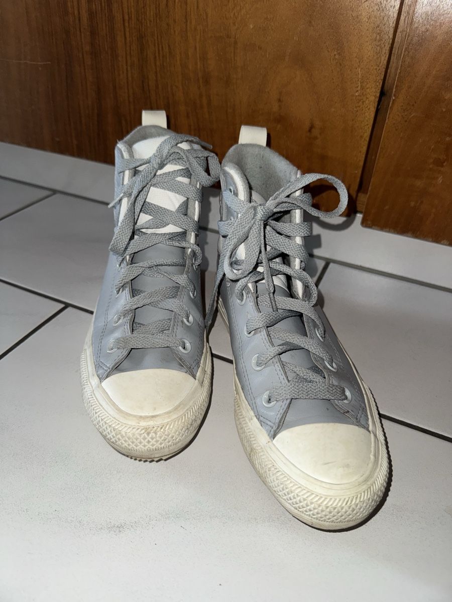 Converse Scarpe da uomo: Graue Converse All Star Winter Schuhe, Grösse 39 – Usato da Wil ZH venduto da spuehler1410 1