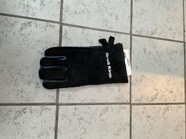 Broil King Grillhandschuhe Leder Schwarz für Sommer 🧤