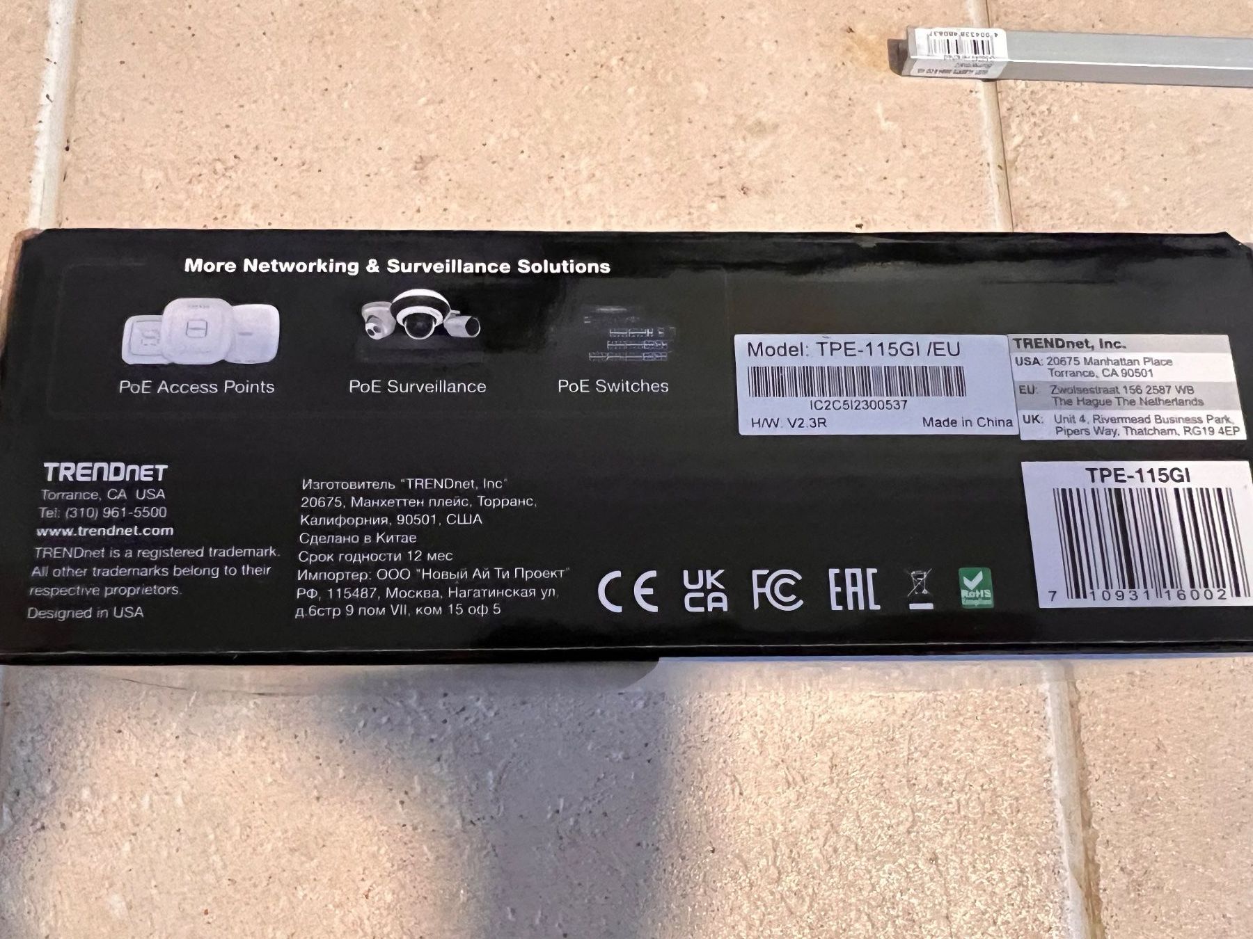 Trendnet Laufwerke & Adapter: Trendnet POE+ injector – Gebraucht aus Maur von luluki2407 2