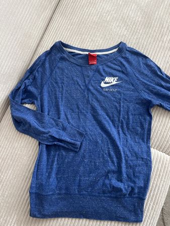 NIKE SWEATPULLOVER BLAU GR S Neuwertig
