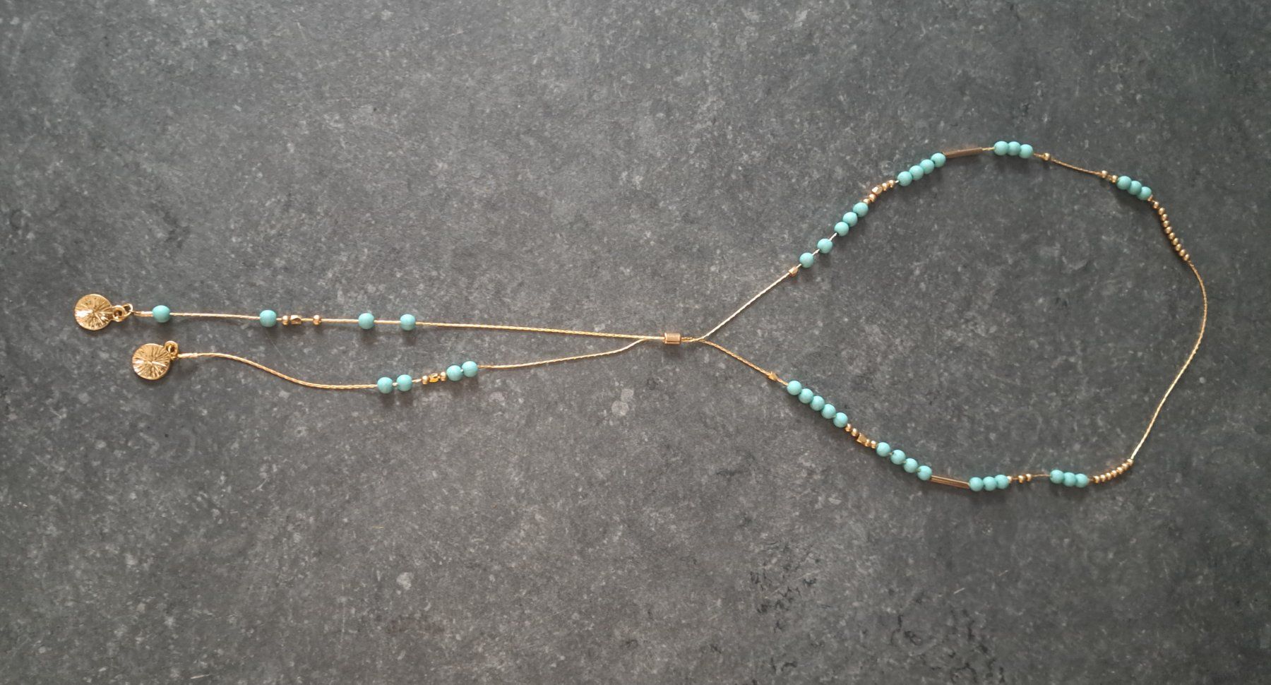Catenine: Collier de perles - long et réglable – Nuovo e nell'imballaggio originale da St-Imier venduto da supernova21 3