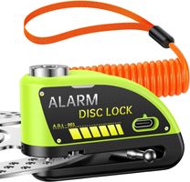 Disc Lock Motorradschlösser Anti-Diebstahl mit 120dB Alarm