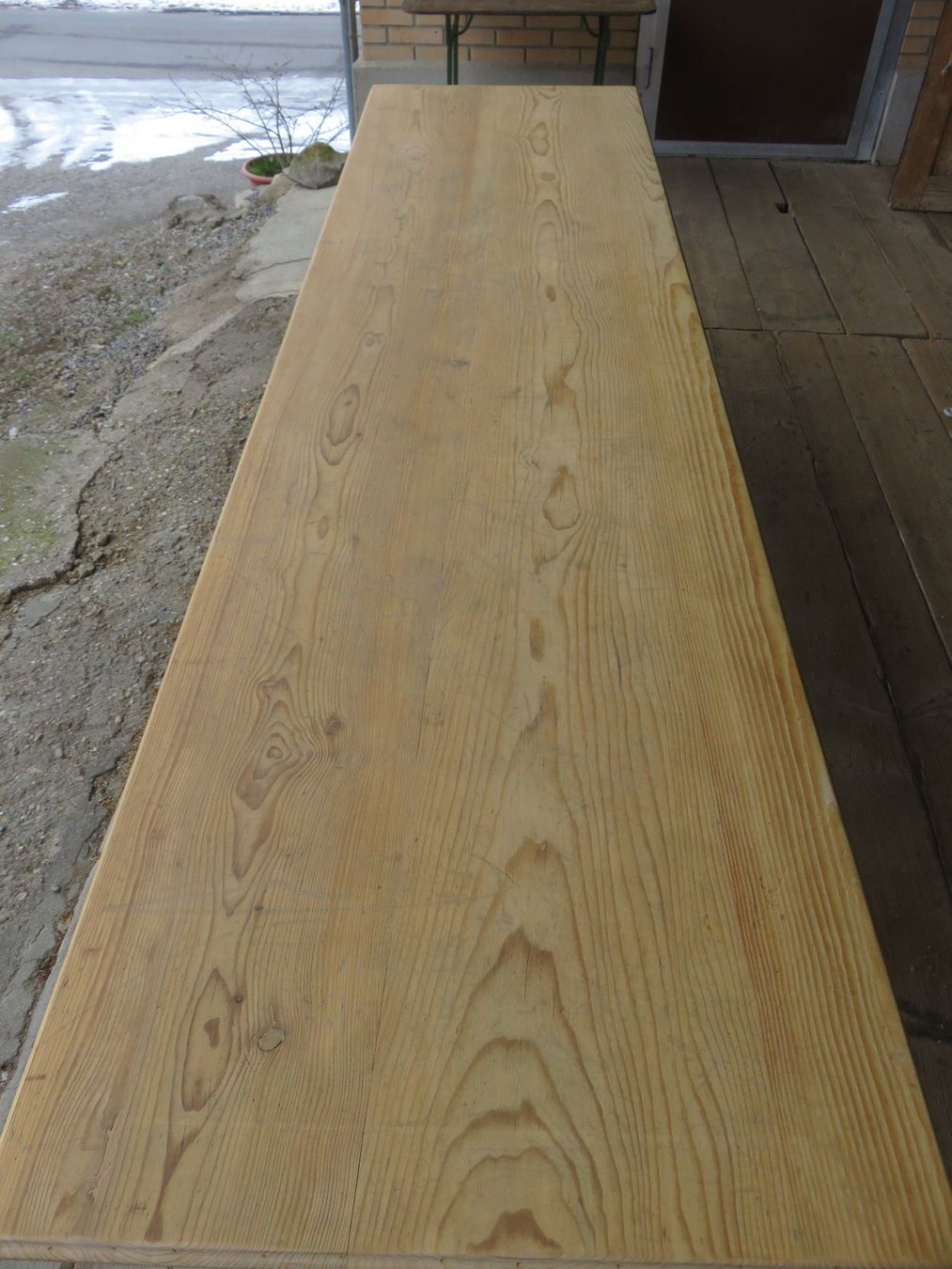 Tables: antiker langer Tannentisch 305cm – D'occasion à Ruswil par Mfladibus 4