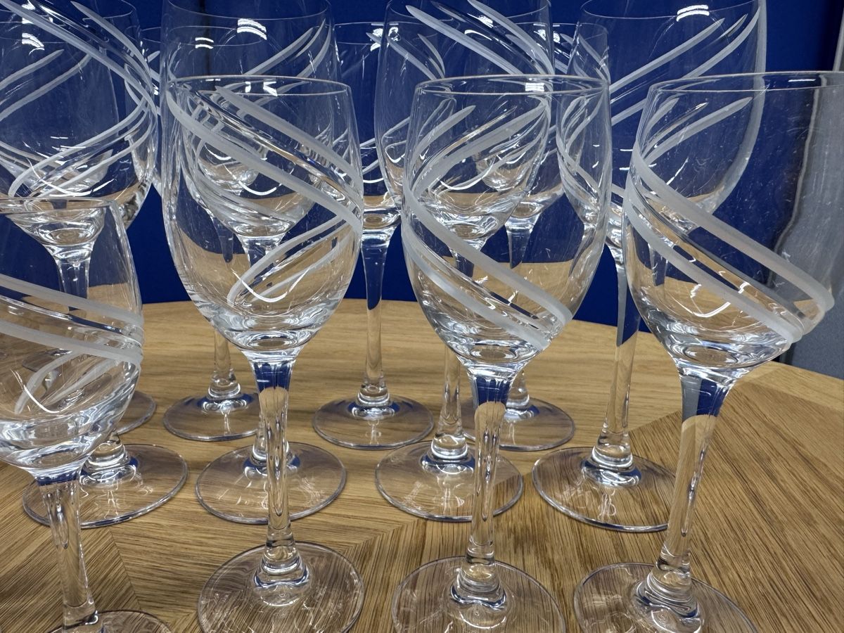 Bicchieri: Cristal d'Arques Dumand Gläser, 18 Stücke – Usato da Bern venduto da samryan 2