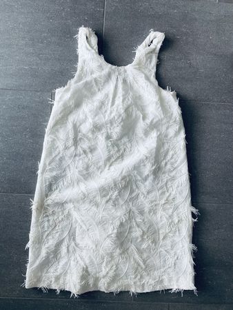 Kinder Kleid Weiss Grösse 152 von ZARA
