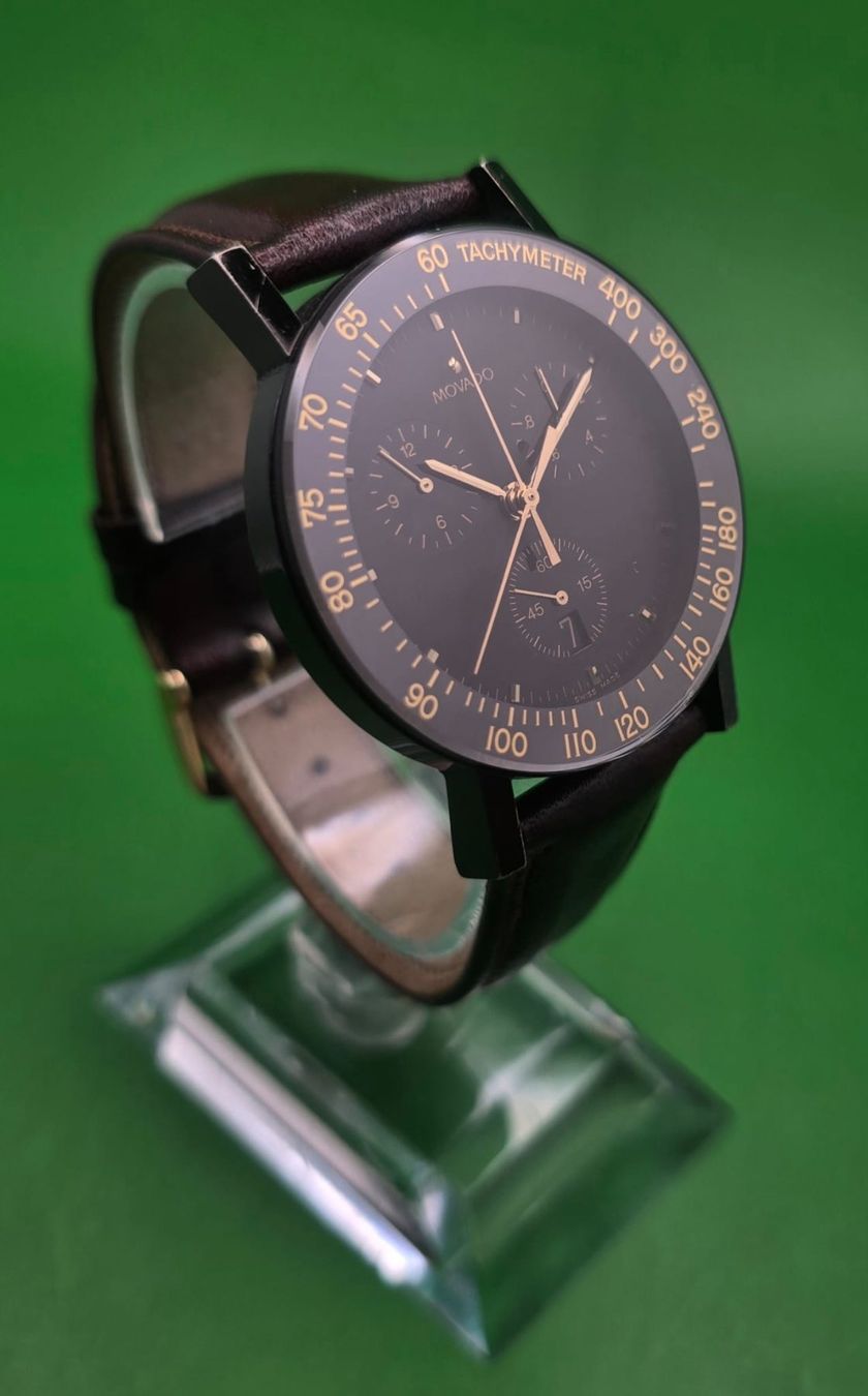 Zenith Montres: MOVADO CHRONOGRAPH MARKANTEM TACHYMETER-RING MATERIAL: EDELS – D'occasion à Neftenbach par Taschen-Uhren