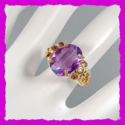 Anelli: ♛ Amethyst 925 Silber Ring – Nuovo e nell'imballaggio originale da Oberglatt ZH venduto da Hot-Spot 2