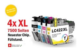 LC-422 XL – Brother, Kompatible Drucker-Patronen Tinte 1x4