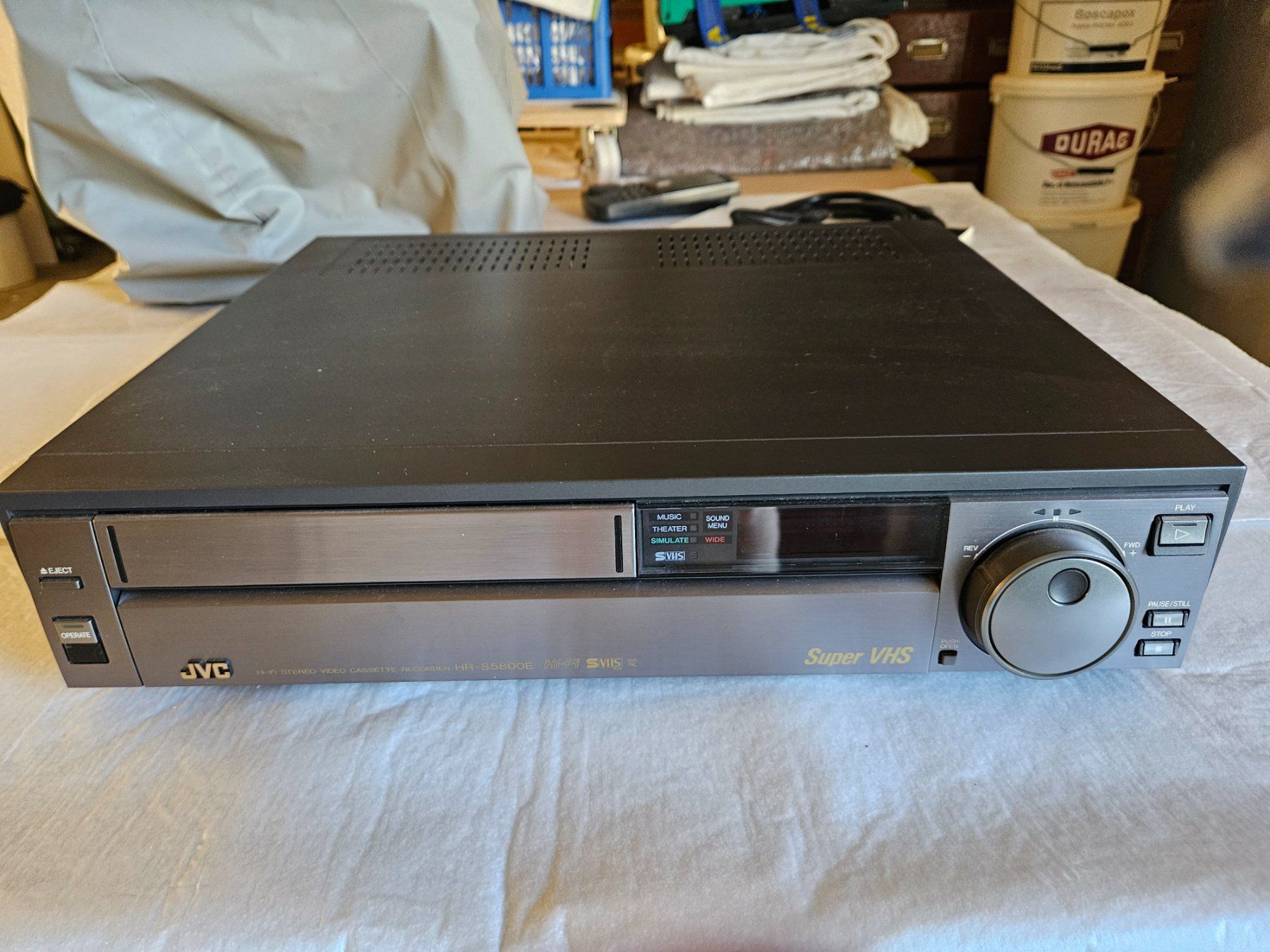 Tutti i VHS: Video-Cassetten-Recorder JVC – Usato da Erlinsbach venduto da inf_ml8q