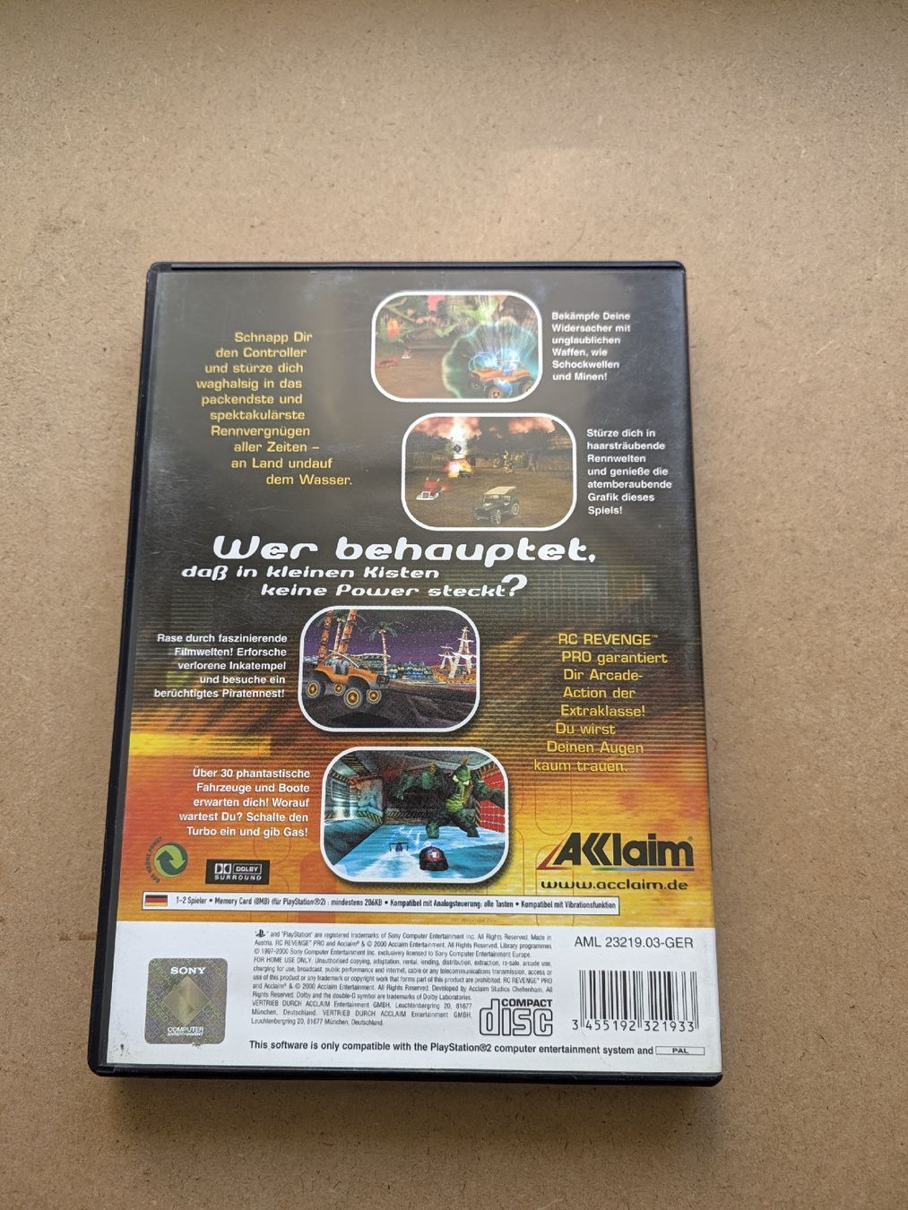Spiele: PS2 Spiel RC Revenge Pro   – Gebraucht aus Chur von FreakofRarity 1
