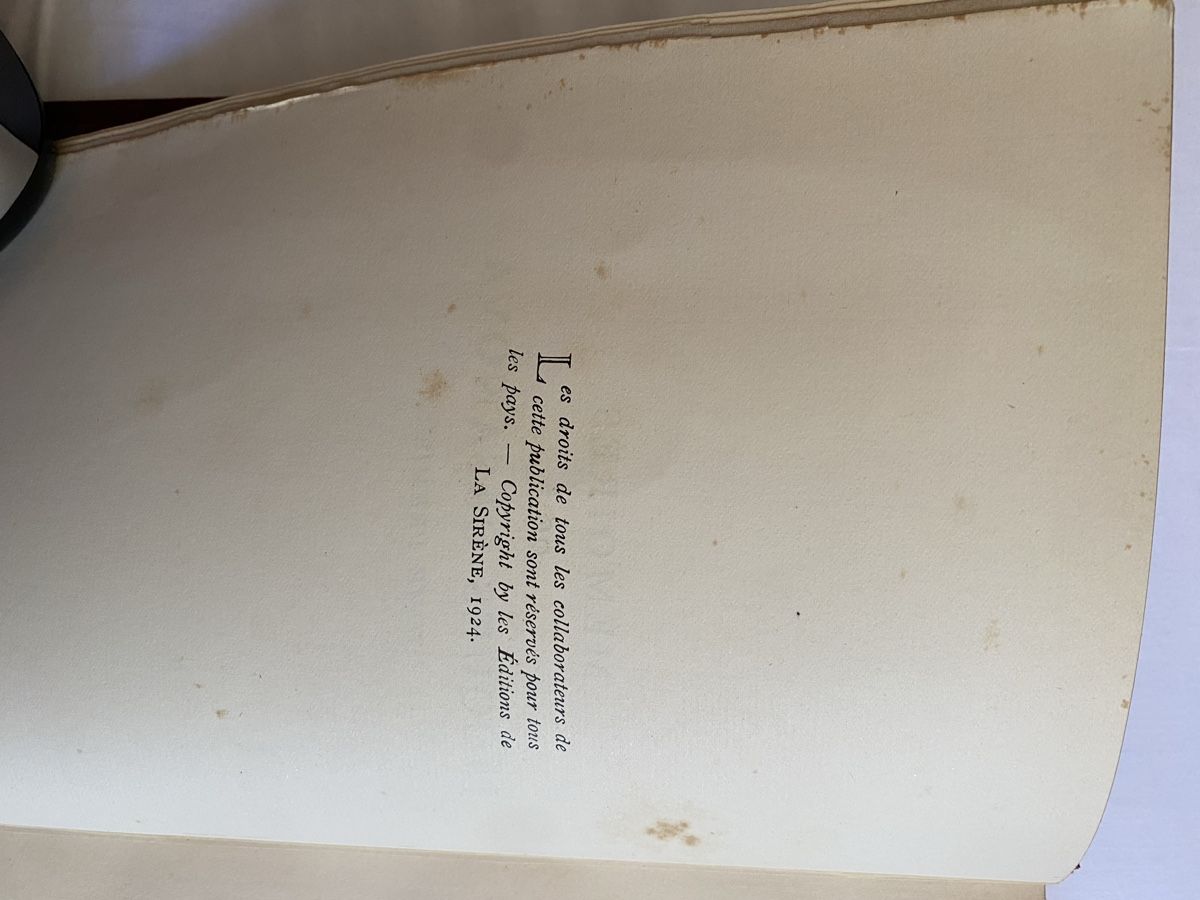 Bücher: Memoires de J. Casanova  1924 – Gebraucht aus Zürich von AmedeoC 1