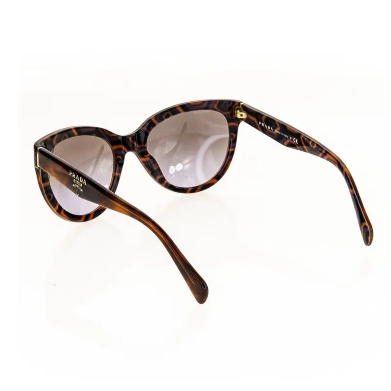 Prada Occhiali & Lenti: Prada Sonnenbrille, braun gemustert – Nuovo (secondo la descrizione) da Oberarth venduto da SSS. 1