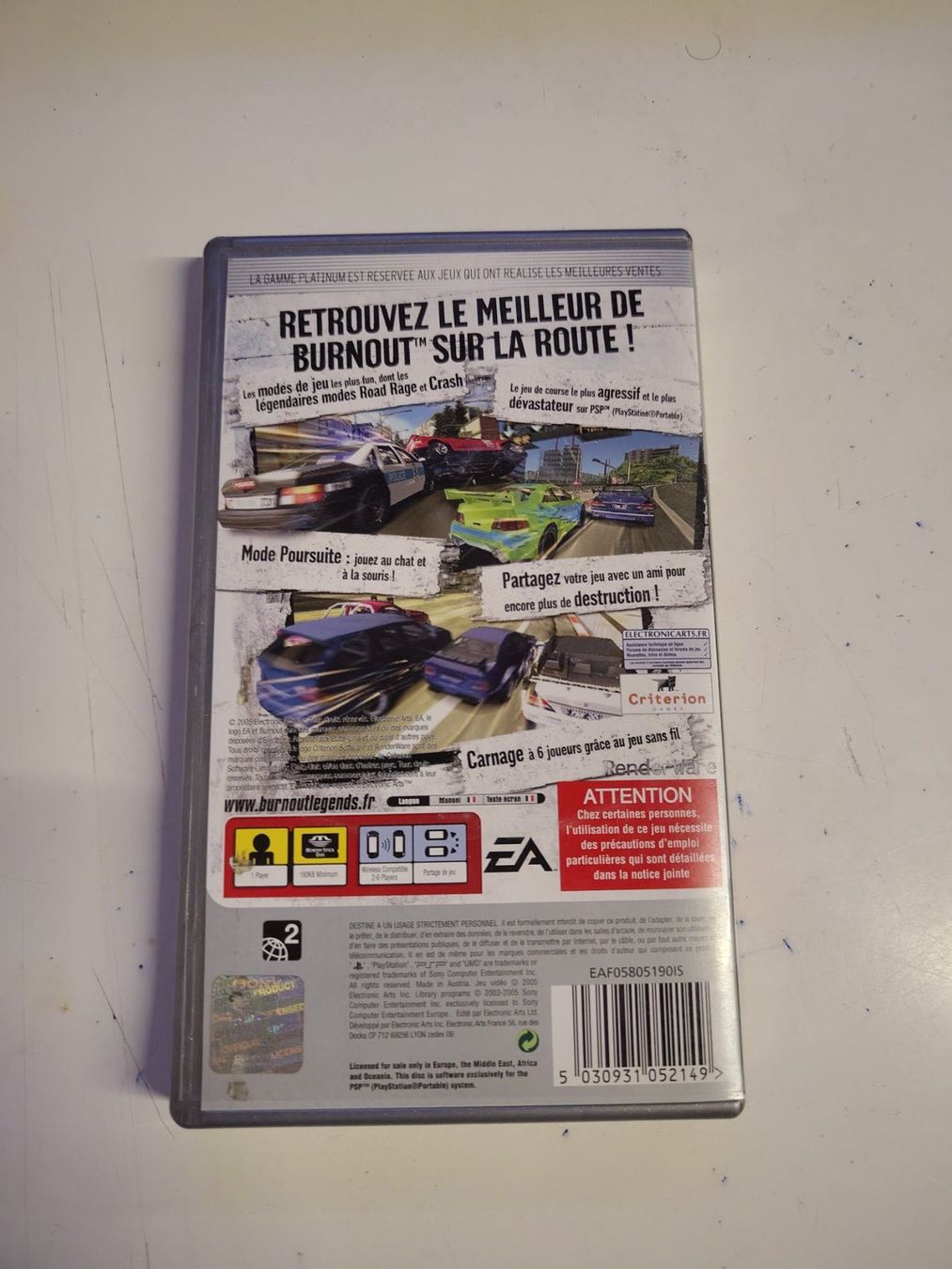 Sony Giochi: Jeu PSP - Burnout Legends – Usato da Saxon venduto da dan_drn5 1