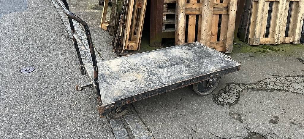 Carrelli di trasporto: %massiver Plattformwagen 140x70cm – Usato da Necker venduto da liq24