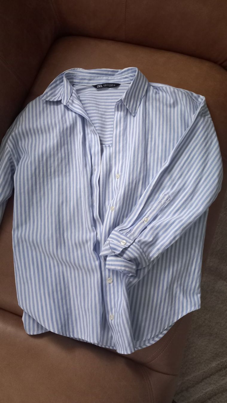 Zara Camicette: Hemd/Bluse blau/weiss gestreift xs – Nuovo (secondo la descrizione) da Eggersriet venduto da Taylorjam