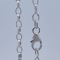 Neue Halskette Silber 925 2.4 mm 60 cm