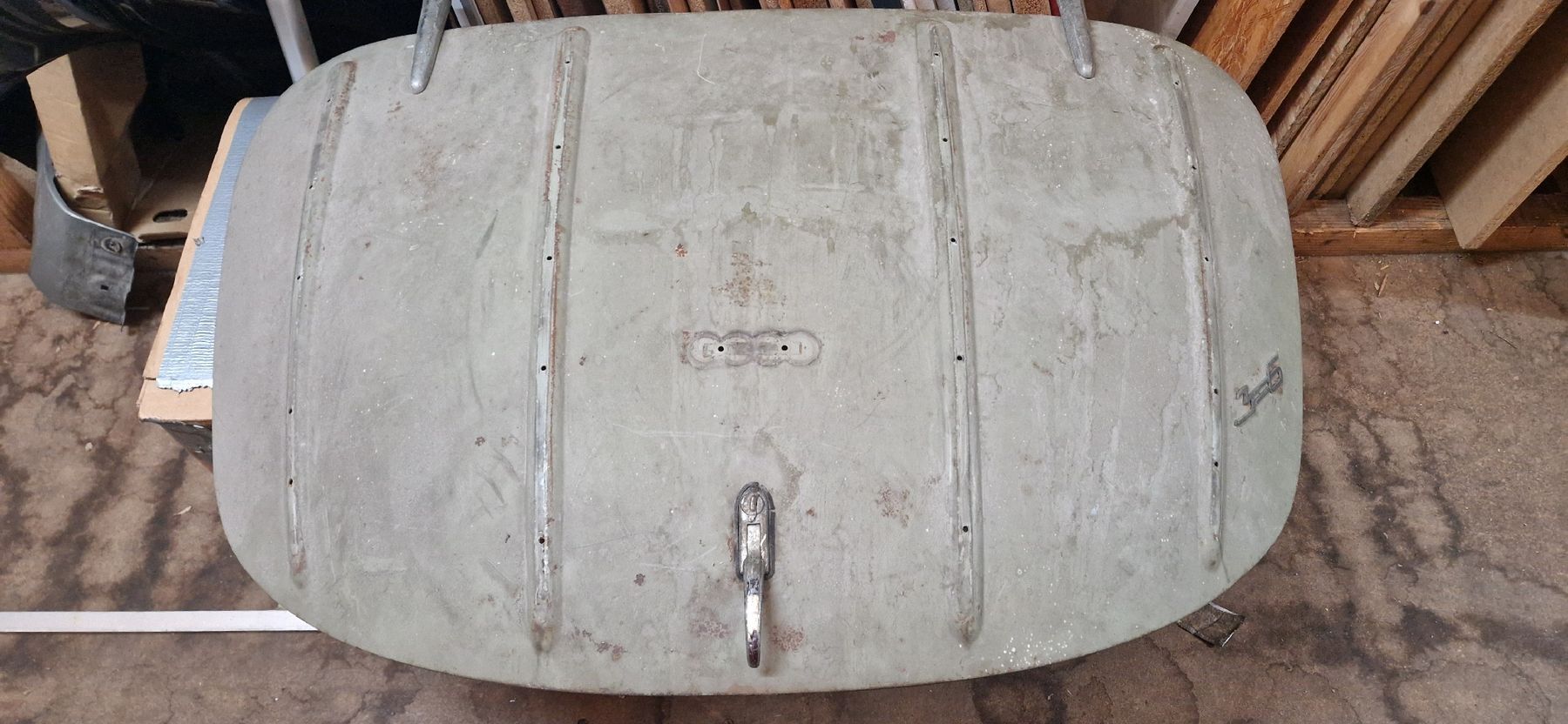 DKW Tutti pezzi di ricambio auto: Kofferraumdeckel zu DKW 3=6 – Usato da Sarnen venduto da cox56 1