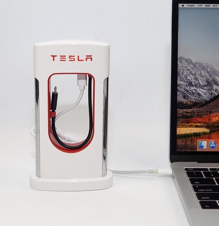 Caricabatterie: Mini Tesla Supercharger Powerbank – Nuovo e nell'imballaggio originale da Dietikon venduto da e-car-shop.schweiz