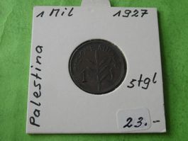 Palästina 1927, 1 Mil    stgl