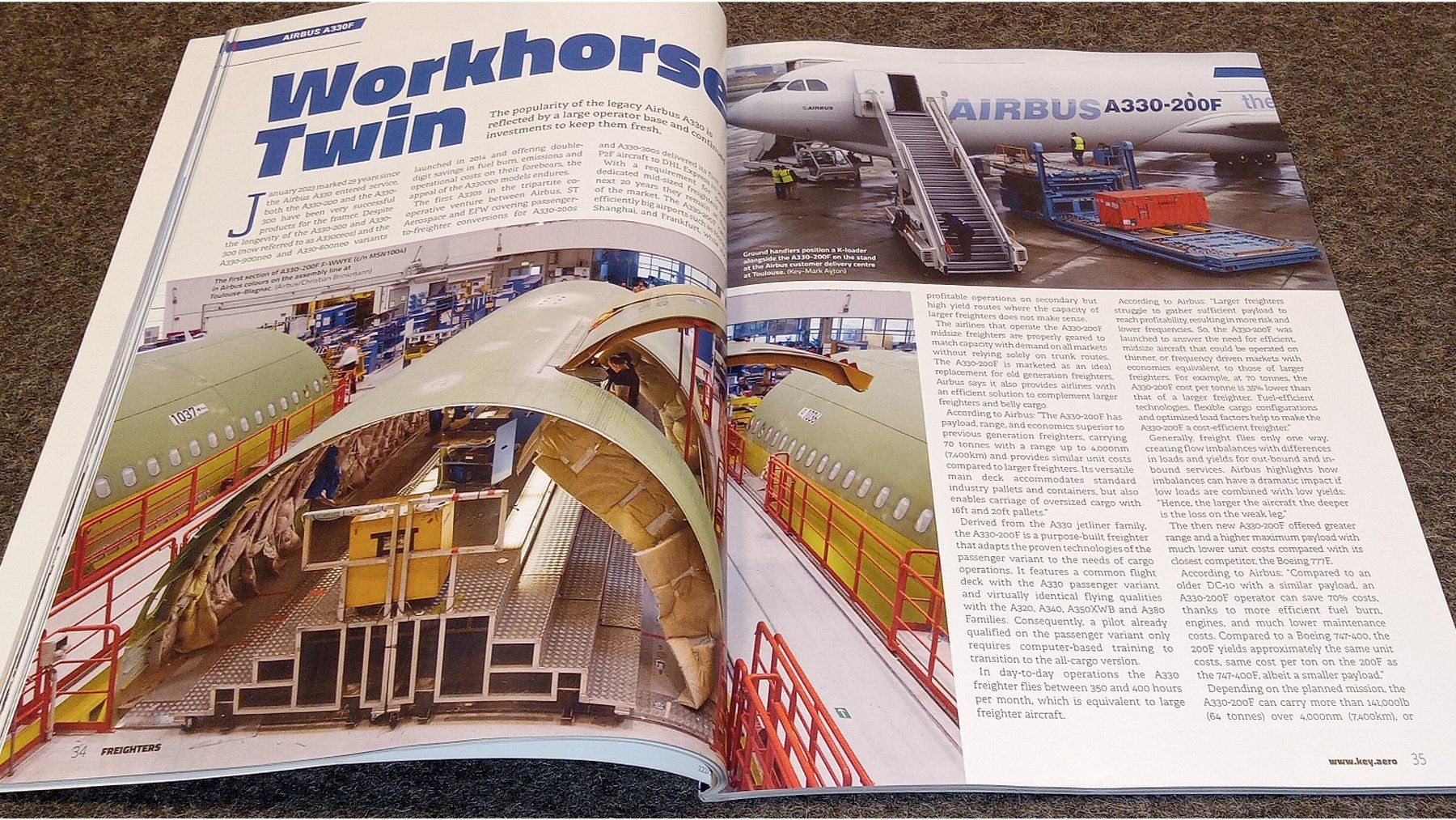 Riviste & Magazine: FREIGHTERS - In-Depth Guide Air Cargo - Key Publishing UK – Usato da Hätzingen venduto da memory-lane 5