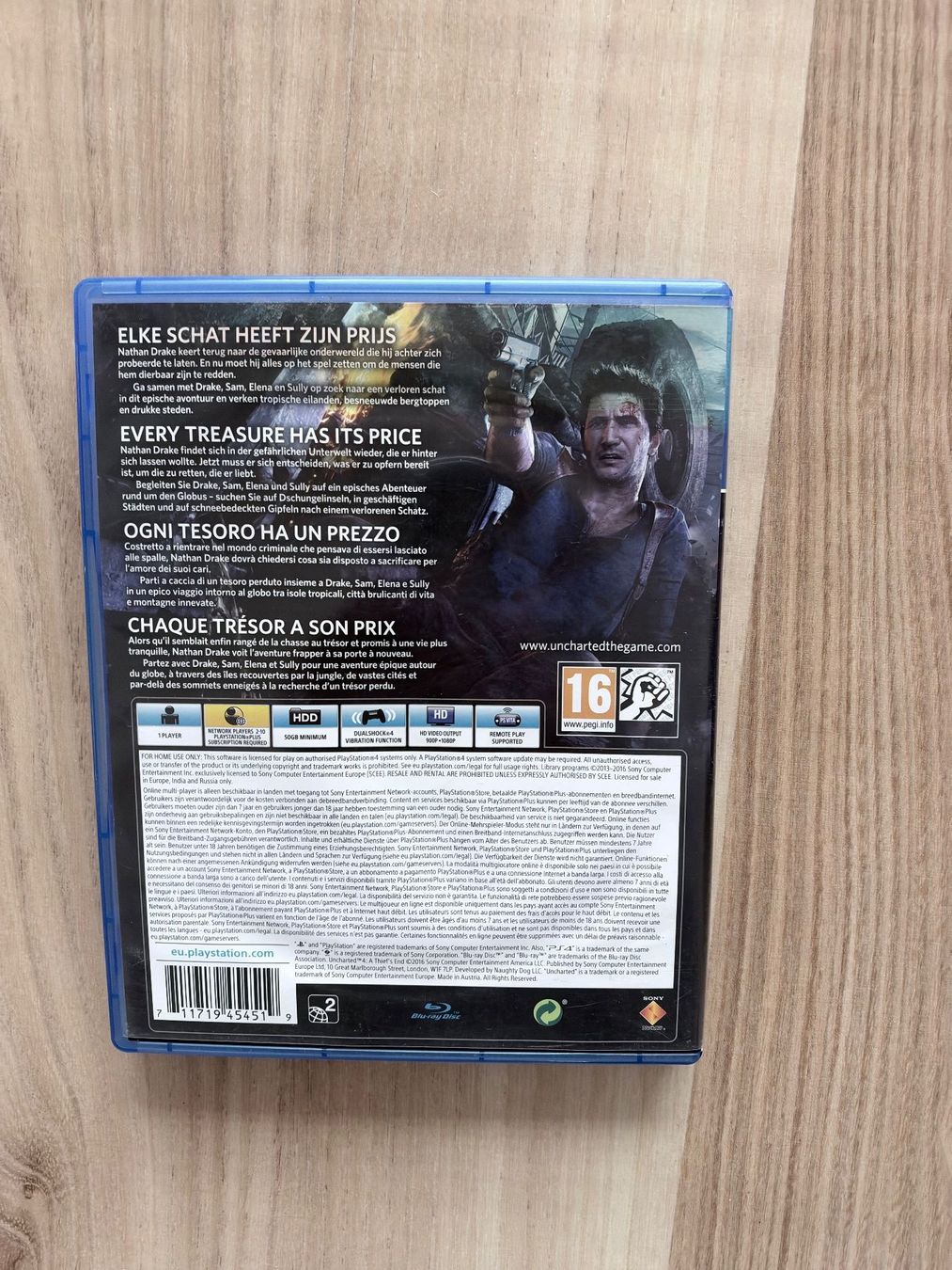 Sony Giochi: Uncharted 4: A Thief's End – PS4 / PS5 – Nuovo (secondo la descrizione) da Villars-le-Terroir venduto da attmp3 2
