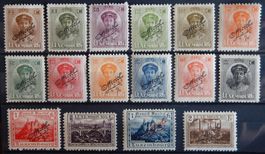 Luxemburg Dienst. ex. Kat. 109-137 * 1922/26