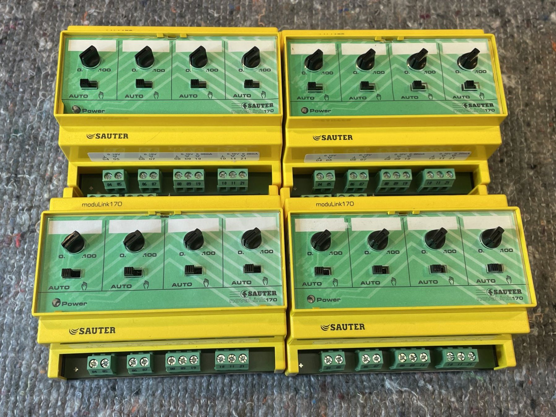 Steuerung: 4 mal Sauter Feldmodul EY-FM170F001 moduLink 170 – Gebraucht aus Mörigen von Q4