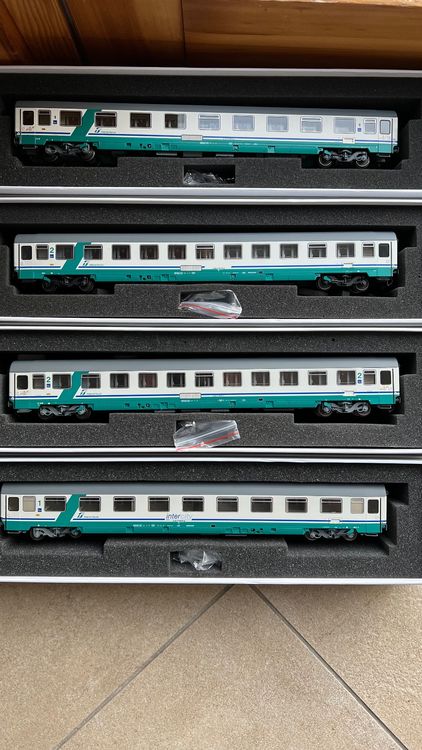 Coffret 3 Voitures Rivarossi Type X XMPR PAX 75 FS R3692 - NEUF Et RARE
