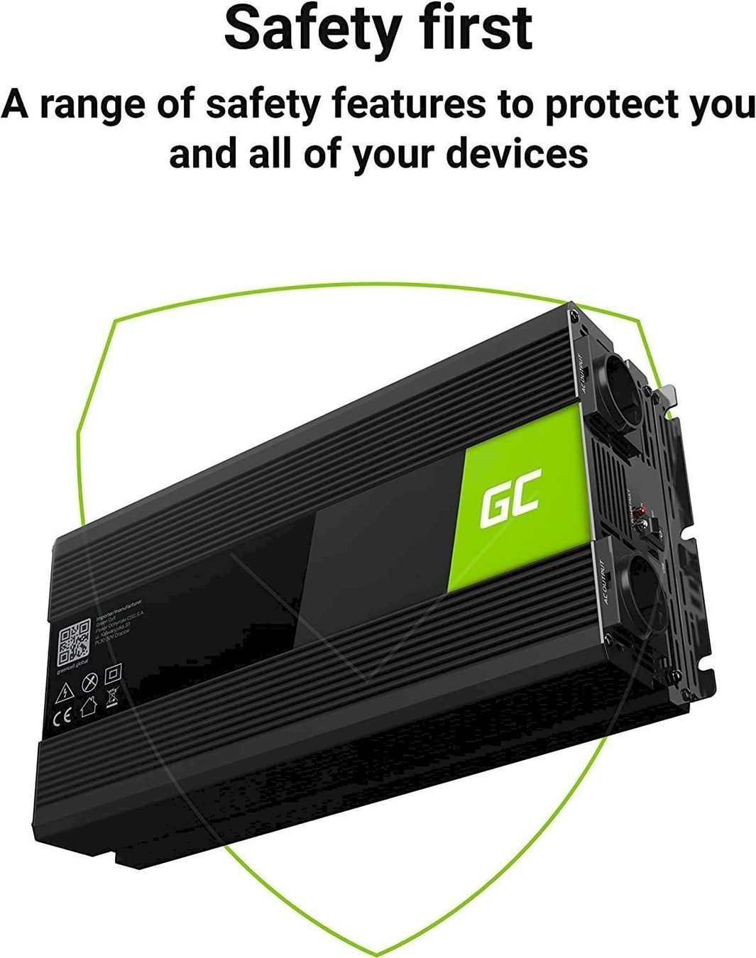 Spannungswandler: Green Cell 2000W/4000W Inverter INV11 – Neu und originalverpackt aus Bottighofen von zaap 6