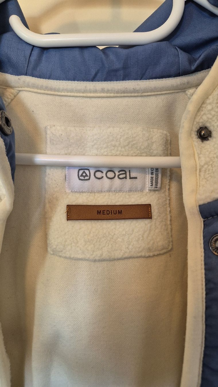 Jacken: Coal Teddy Jacke weiss – Gebraucht aus Winterthur von surfer_le 1