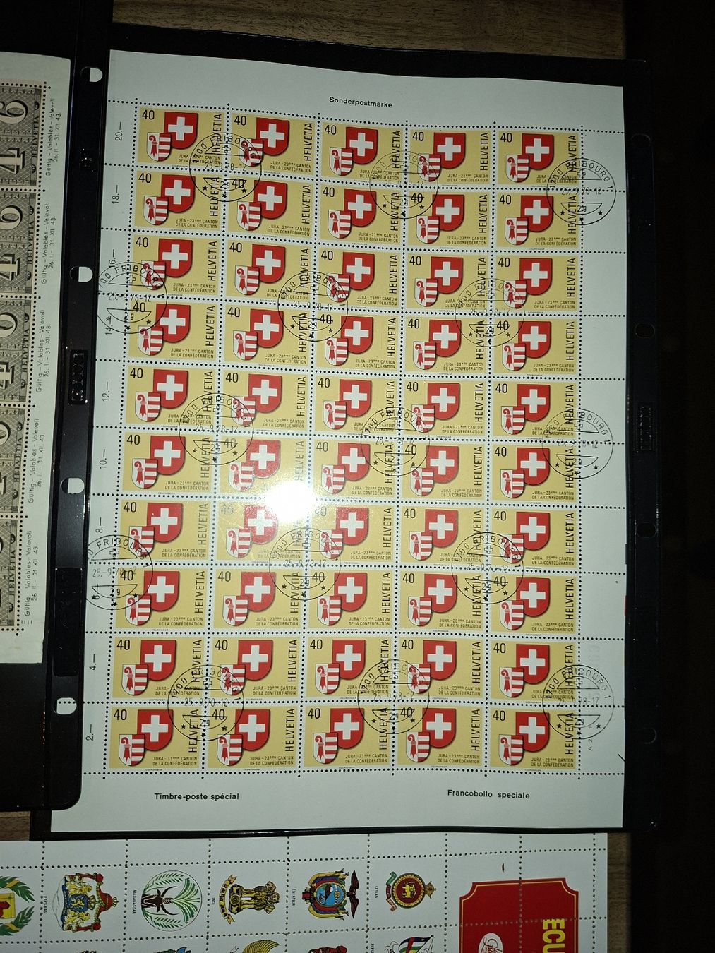 Tous les timbres: Div. Bögen / Vignetten / Naba eca – D'occasion à Balgach par SIMEON27 6