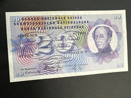 20 Fr.-Note Schweiz 1973