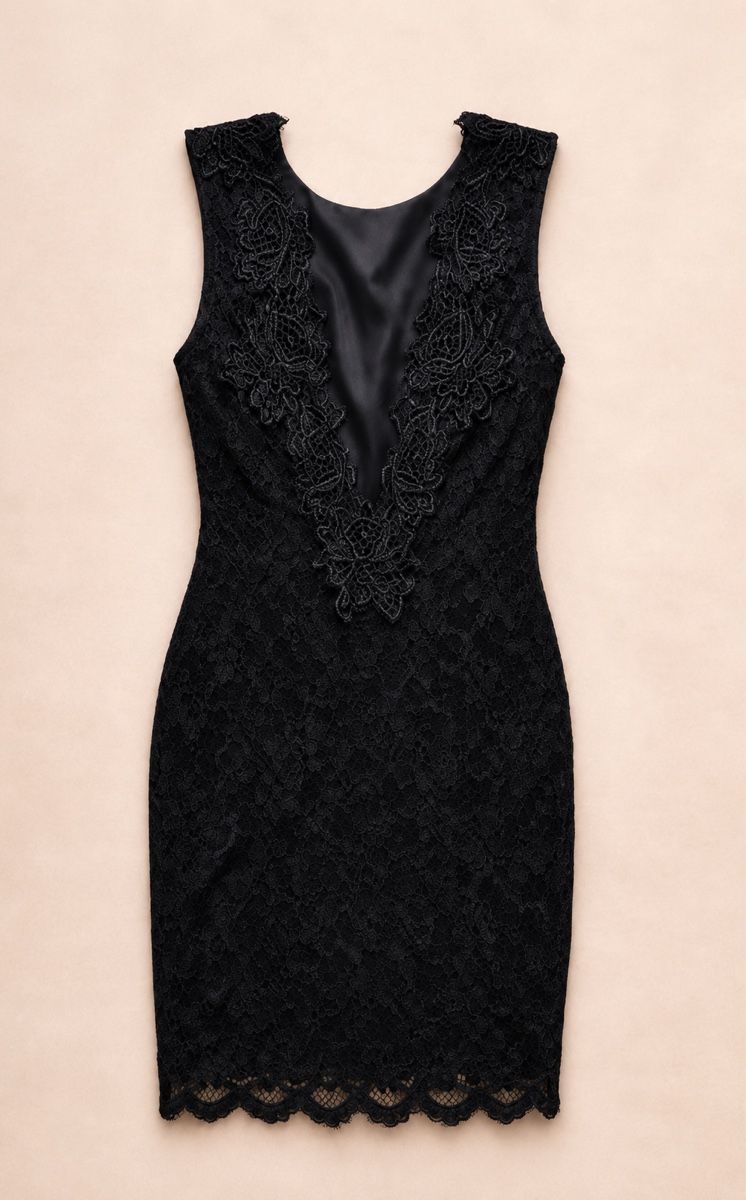 Zebra Vestiti: ROBE NOIRE EN DENTELLE – Nuovo (secondo la descrizione) da Lausanne venduto da KeNaChic 1