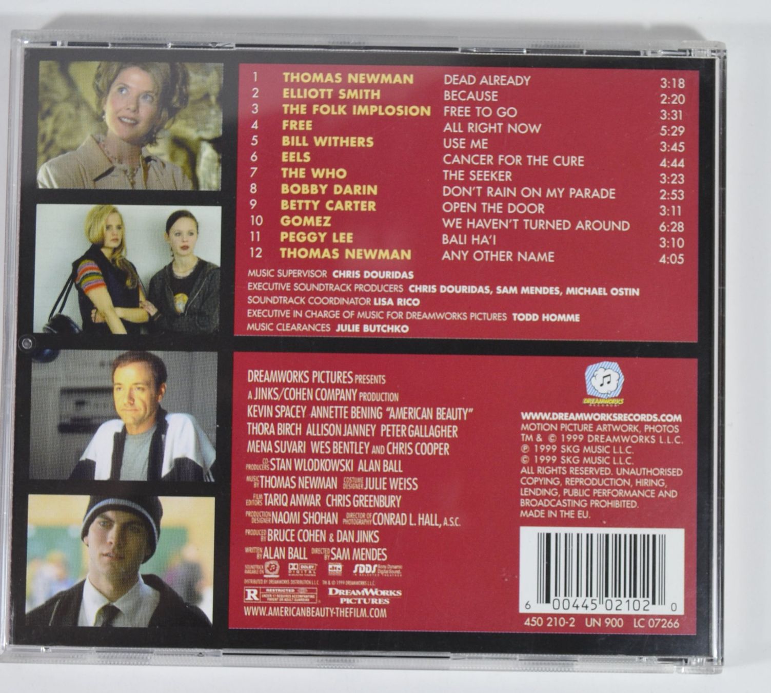 CDs: CD: SOUNDTRACK zu AMERICAN BEAUTY – Neu (gemäss Beschreibung) aus Frenkendorf von Yard-Sale-2000 1