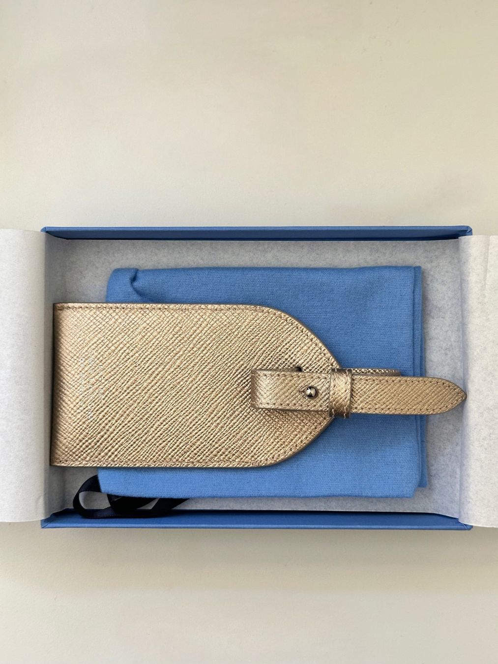 Portachiavi: SMYTHSON, Leder Kofferanhänger, NEU – Nuovo e nell'imballaggio originale da Zürich venduto da gom_wl8d 6