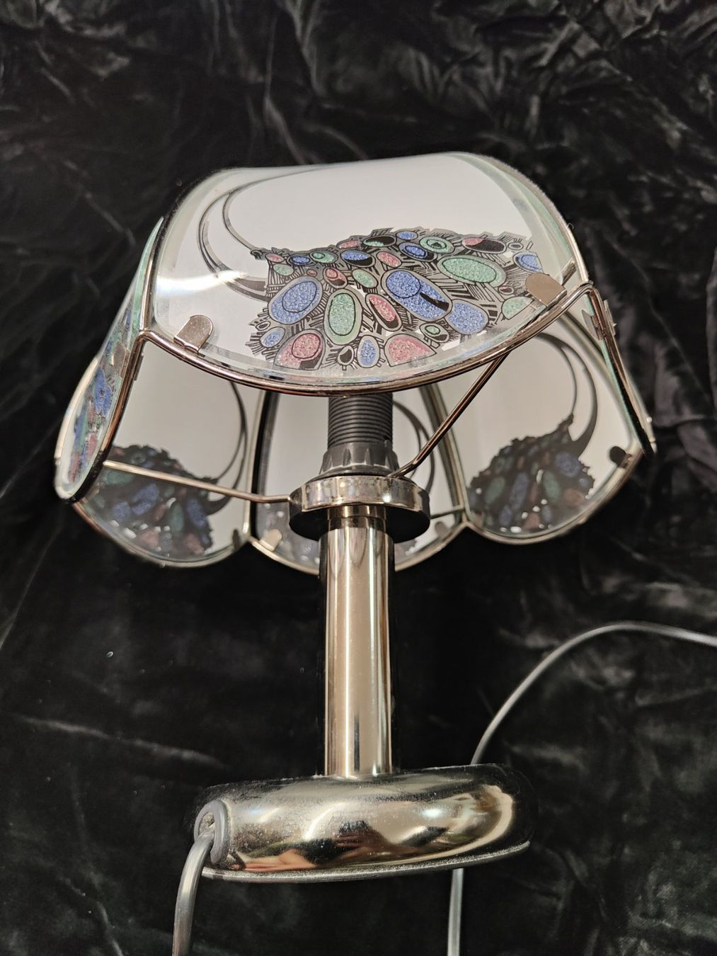 Lampade: Dekorative Tischlampe, Vintage-Stil – Usato da Bauma venduto da SwissMilitaria 2