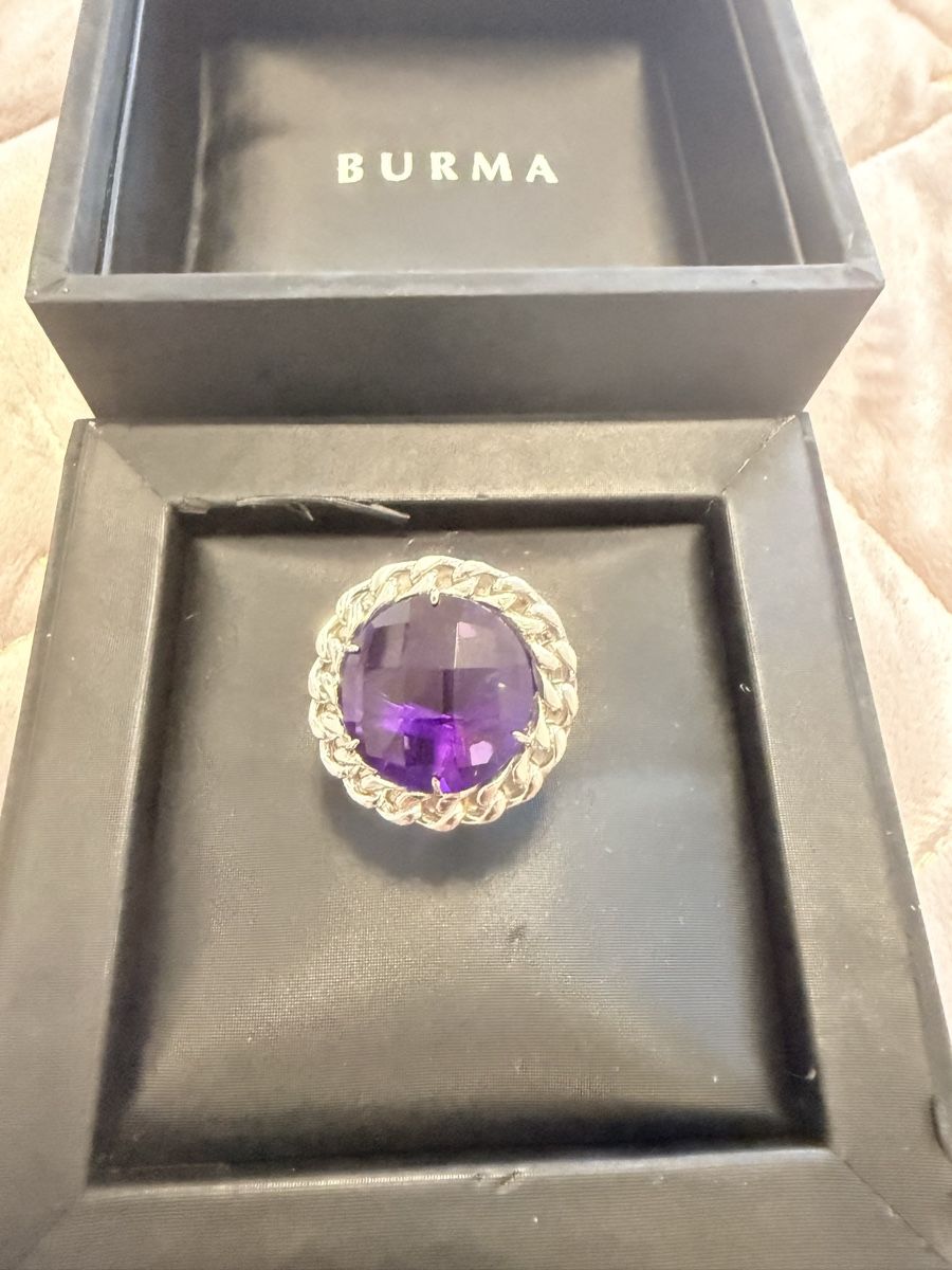 Anelli: Burma bijoux ring with amethyst – Usato da Genève venduto da iri_f78b 1