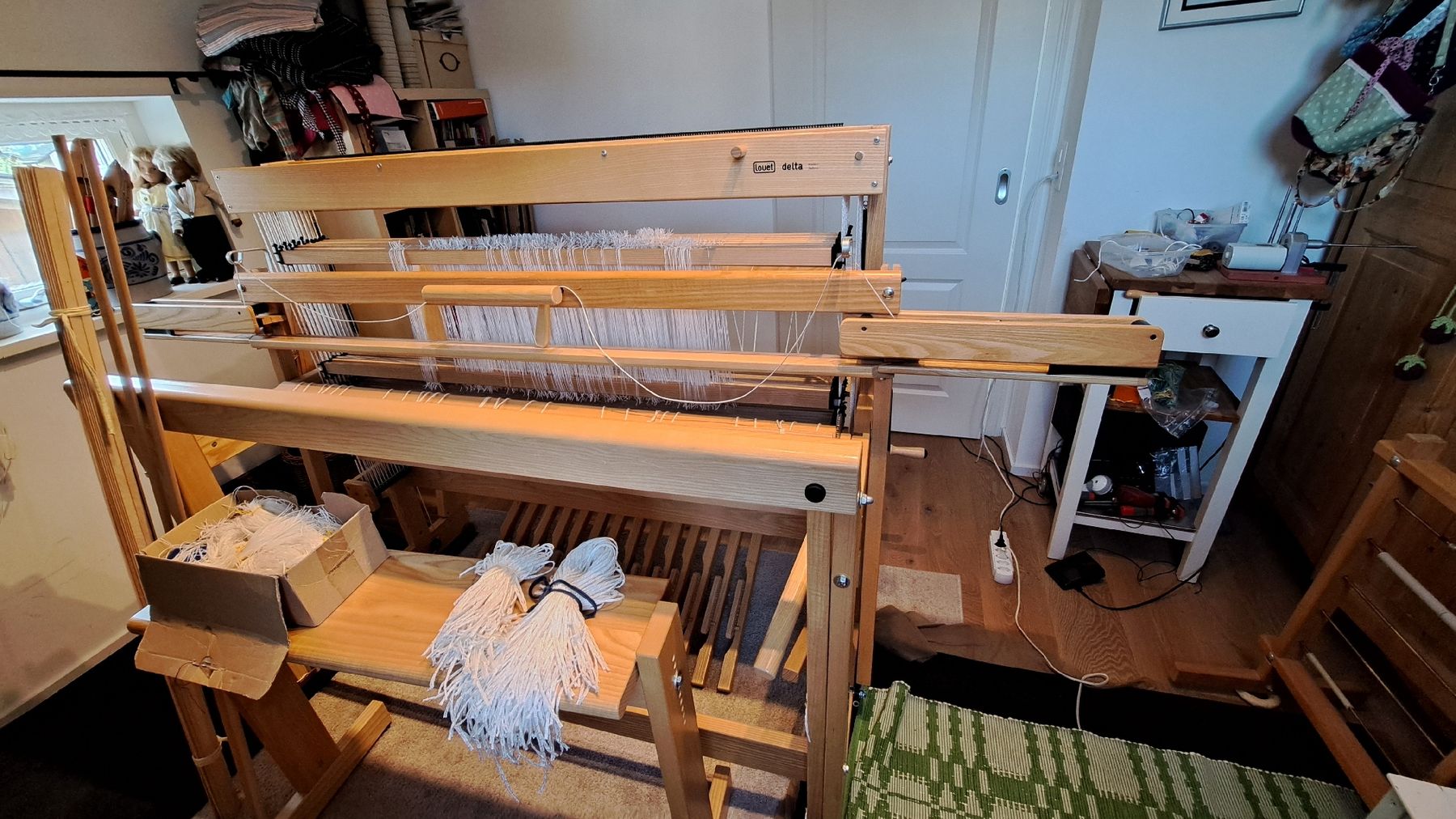 Telai per tessitura: Webstuhl Louet Delta 130 cm – Usato da Tann venduto da christinaH010203