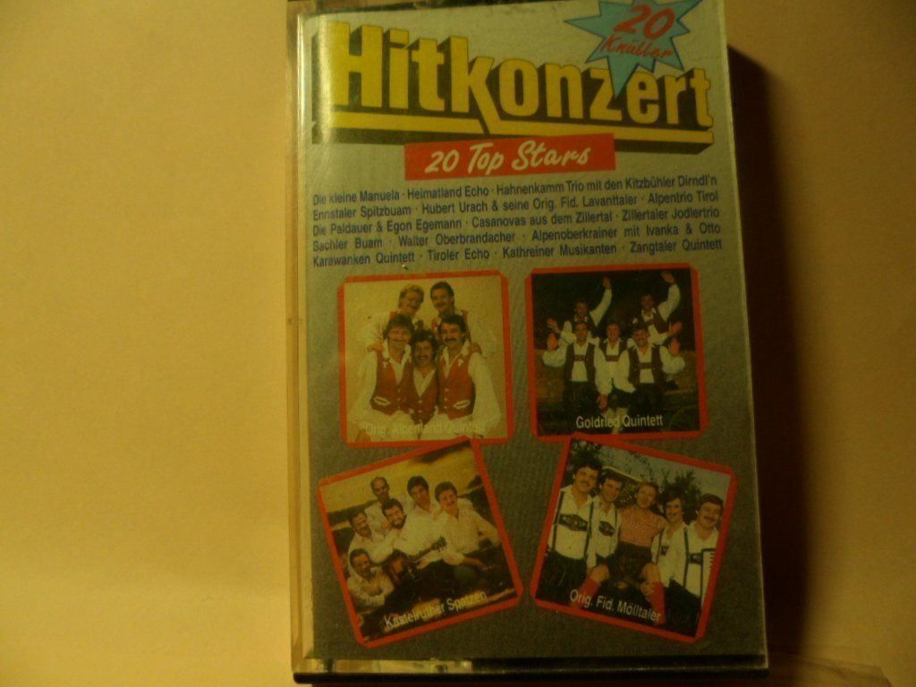 Musicassette: HITKONZERT – Usato da Langnau i. E. venduto da mar_hw58