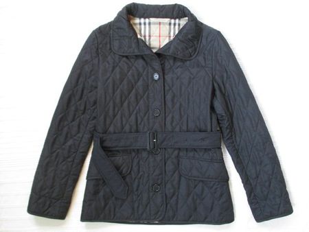 Burberry - Steppjacke mit Gürtel schwarz Gr. XS
