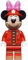 LEGO® Minnie Maus Feuerwehr Minifigur (dis051)