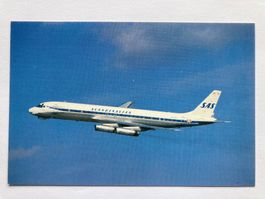 Postcard DC-8-62 SAS