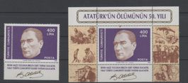 Türkei Block Nr. 27 + Michel Nr. 2839 **