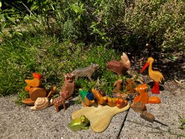 Waldtiere-Set - Original Ostheimer Spielfiguren