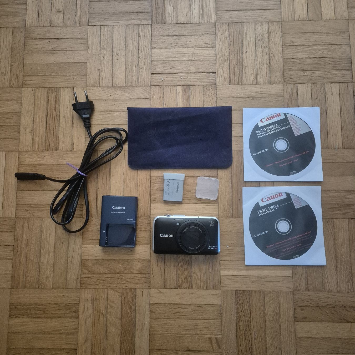 Canon Kamera: Canon PowerShot SX230 HS inkl. 2 Akkus – Gebraucht aus Luzern von nnamfuak