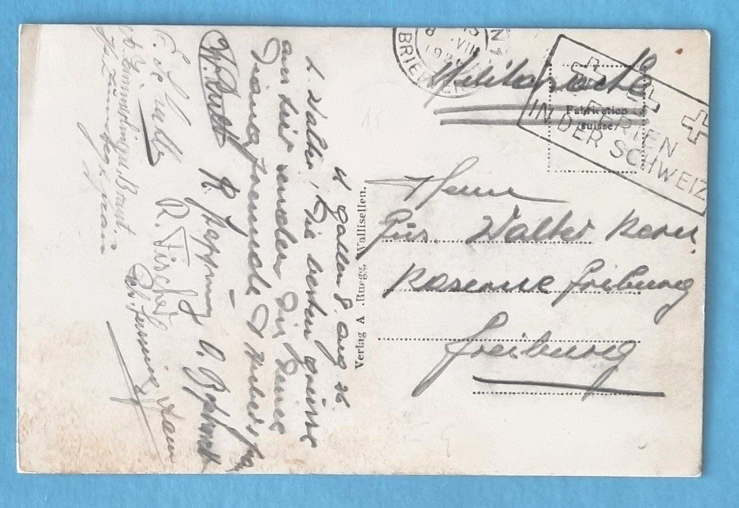 Cartes postales: St. Gallen - Strassenbahn bei der Post - 1926 – D'occasion à Rothrist par RROENK 1